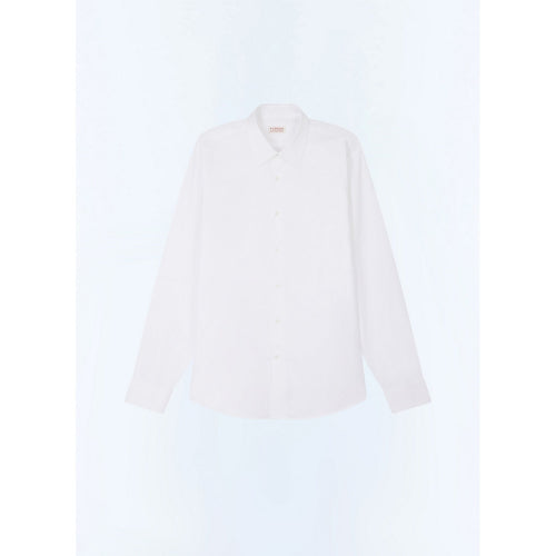 Camisa pequeña con cuello francés - Blanco