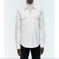 Surchemise En Flanelle De Coton - Ecru