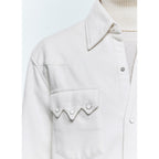 Surchemise En Flanelle De Coton - Ecru