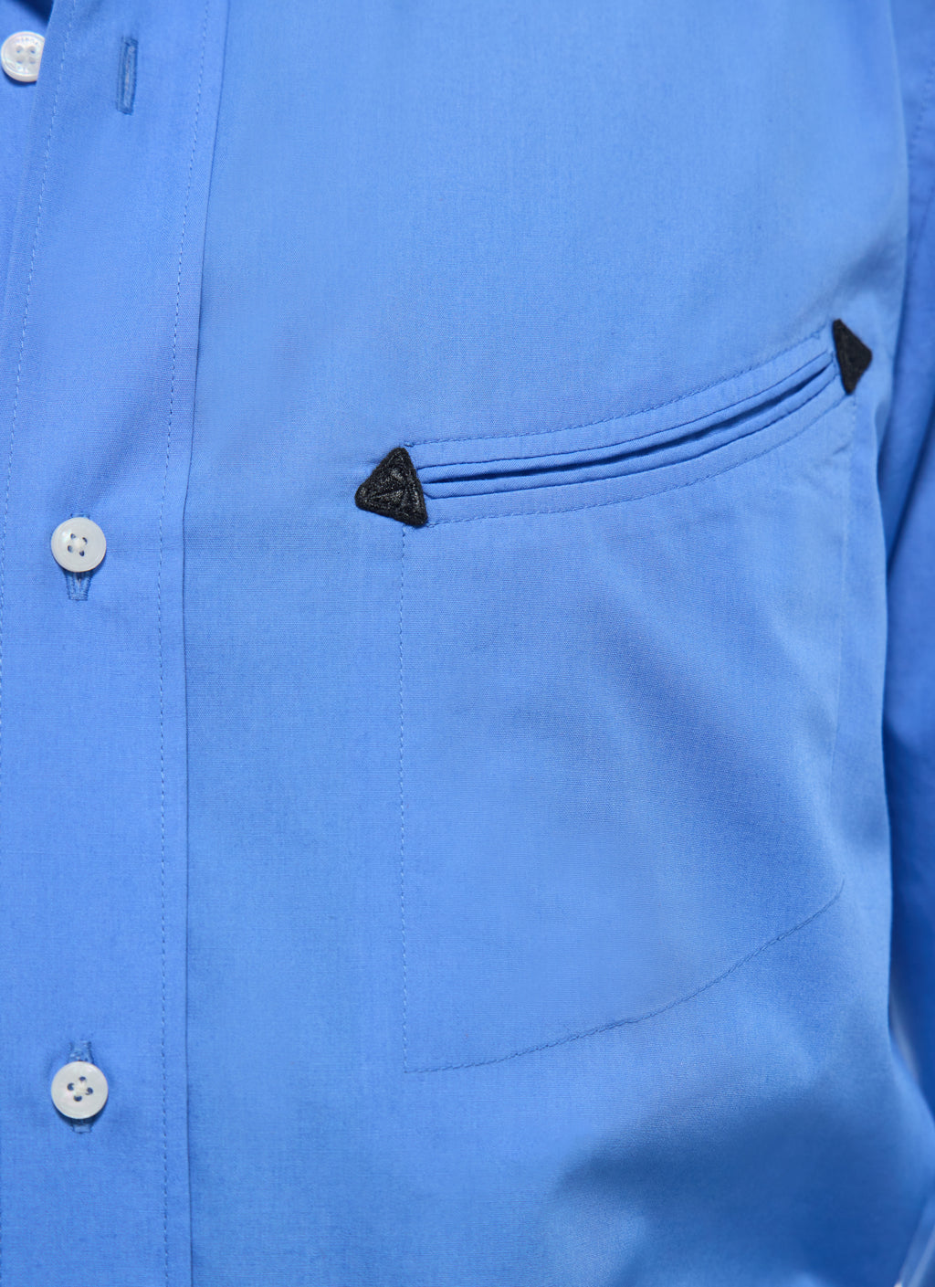 Chemise Western En Popeline - Bleuet