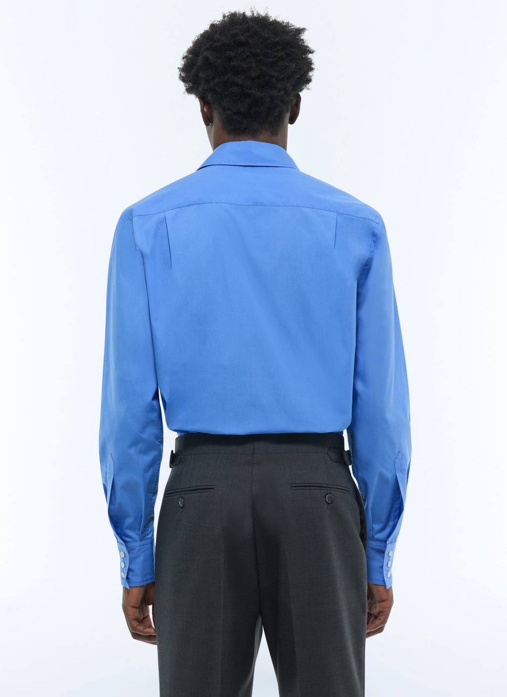 Chemise Western En Popeline - Bleuet
