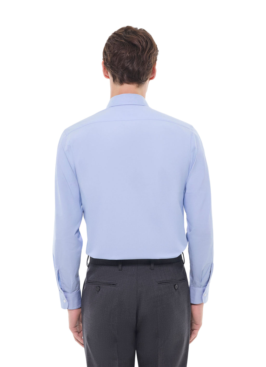 Chemise Col Pointe Souple - Ciel