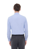 Chemise Col Pointe Souple - Ciel