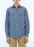 Surchemise En Chambray Brodée - Persan