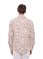 Sobrecamisa Con Estampado De Camuflaje - Crudo
