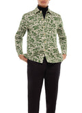 Surchemise Imprimé Camouflage - Olive
