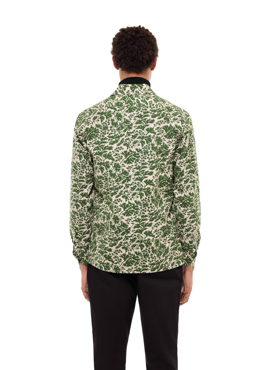 Surchemise Imprimé Camouflage - Olive