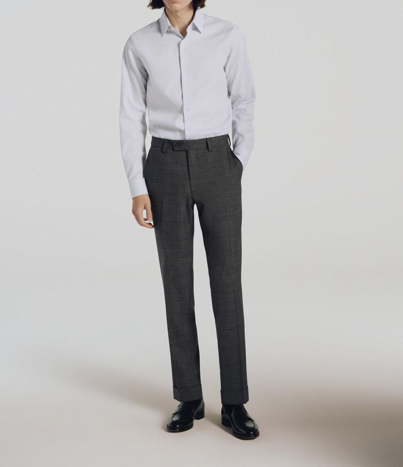 Fursac - Chemise À Pois Bleus En Coton - Ciel - Homme