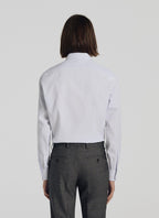 Fursac - Chemise À Pois Bleus En Coton - Ciel - Homme