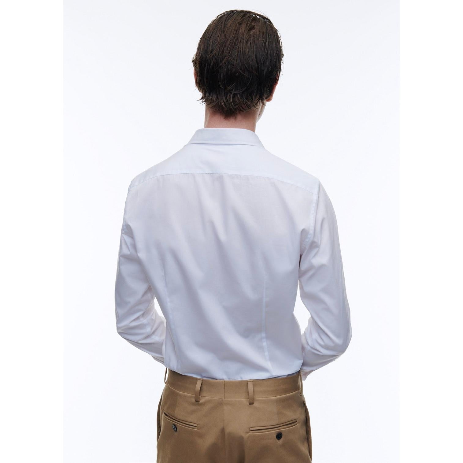Fursac - Organic Cotton Poplin Shirt - White - Men