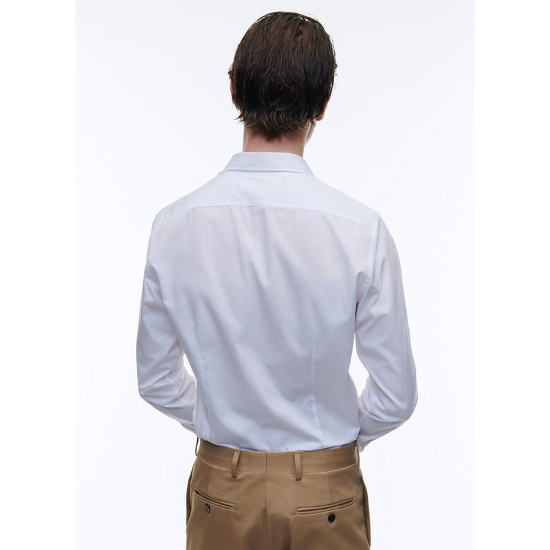 Chemise En Popeline De Coton Biologique - Blanc - Homme