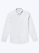 Fursac - Chemise En Popeline De Coton Biologique - Blanc - Homme