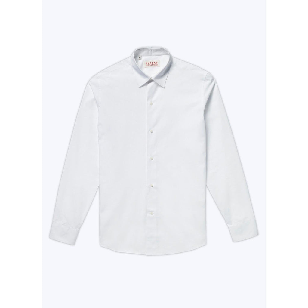 Fursac - Organic Cotton Poplin Shirt - White - Men