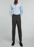 Fursac - Chemise En Popeline De Coton - Ciel - Homme