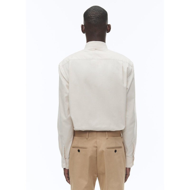 Surchemise Beige En Flanelle De Coton - Beige