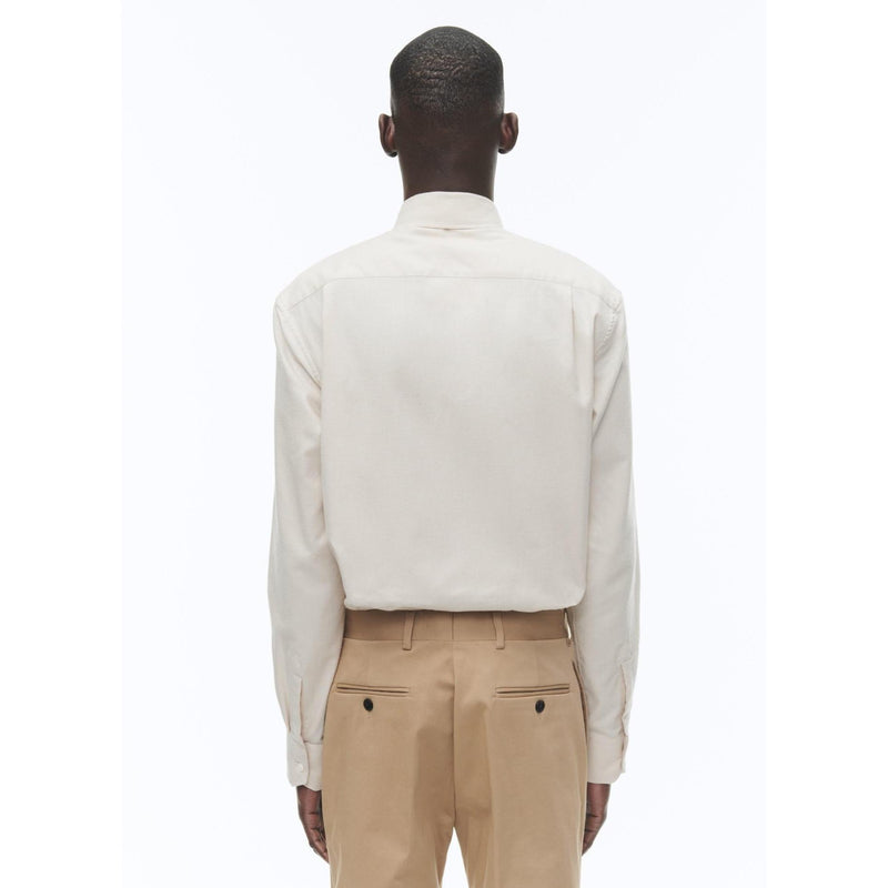Surchemise Beige En Flanelle De Coton - Beige