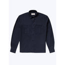 Surchemise En Flanelle De Coton - Bleu Marine