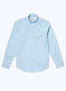 Fursac - Chemise En Popeline De Coton À Rayures - Turquoise - Homme