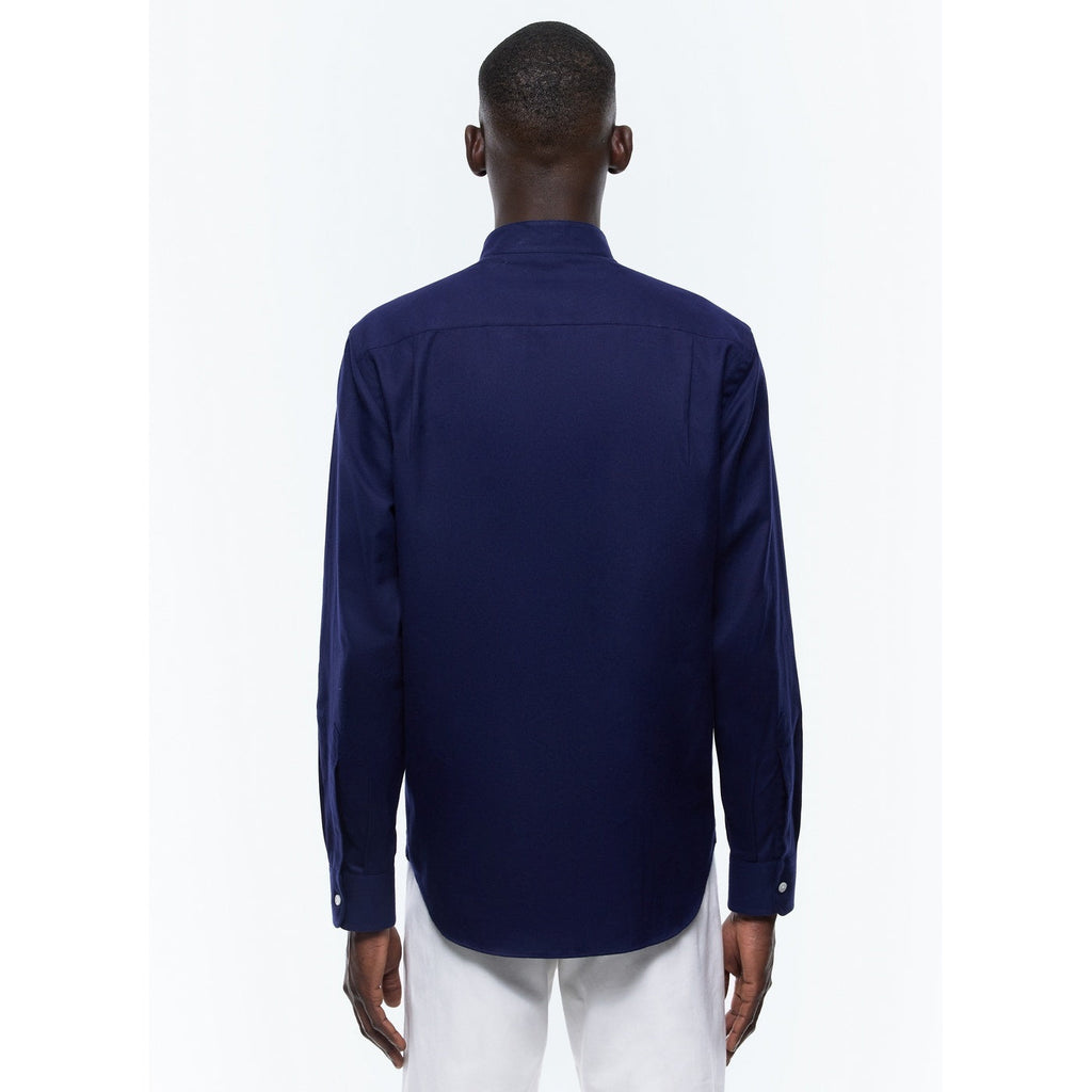 Fursac - Chemise Coton Gratté Marine - Marine