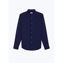 Chemise Coton Gratté Marine - Marine