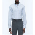 Chemise Oxford Uni - Ciel
