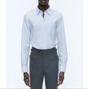 Chemise Oxford Uni - Ciel