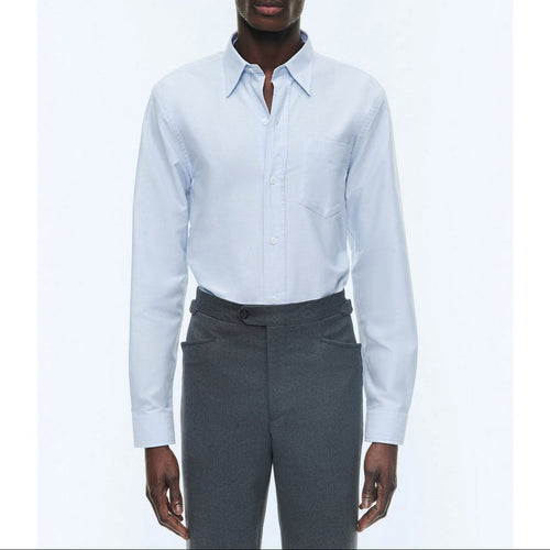 Fursac - Chemise Oxford Uni - Ciel