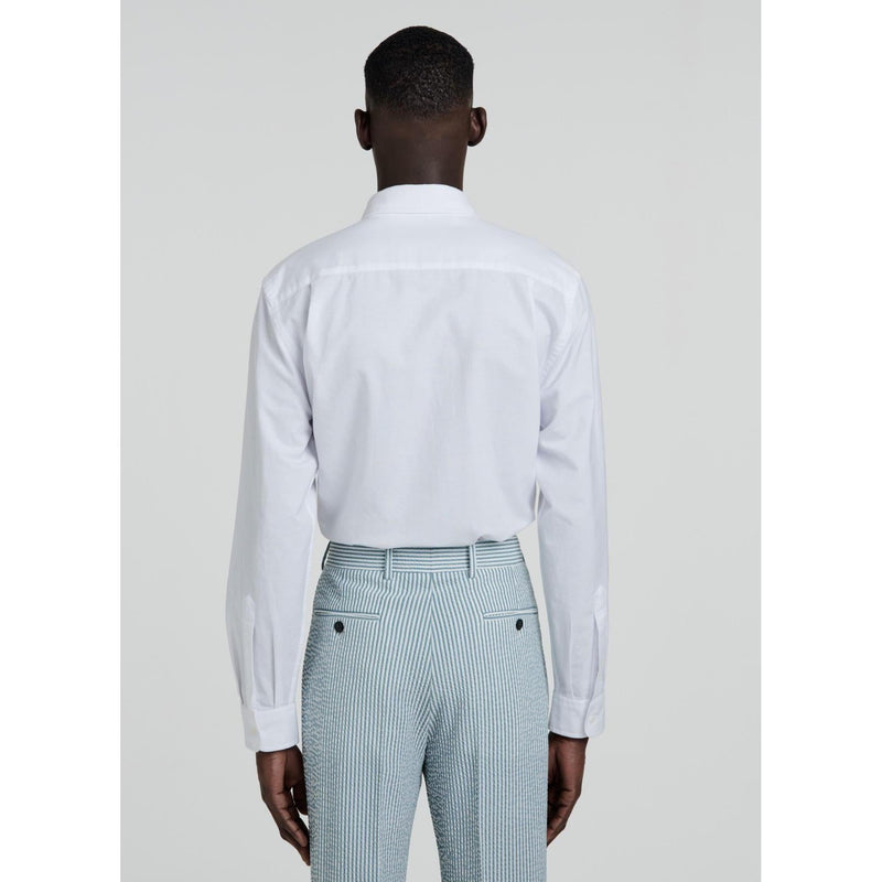 Chemise Blanche En Oxford De Coton - Blanc