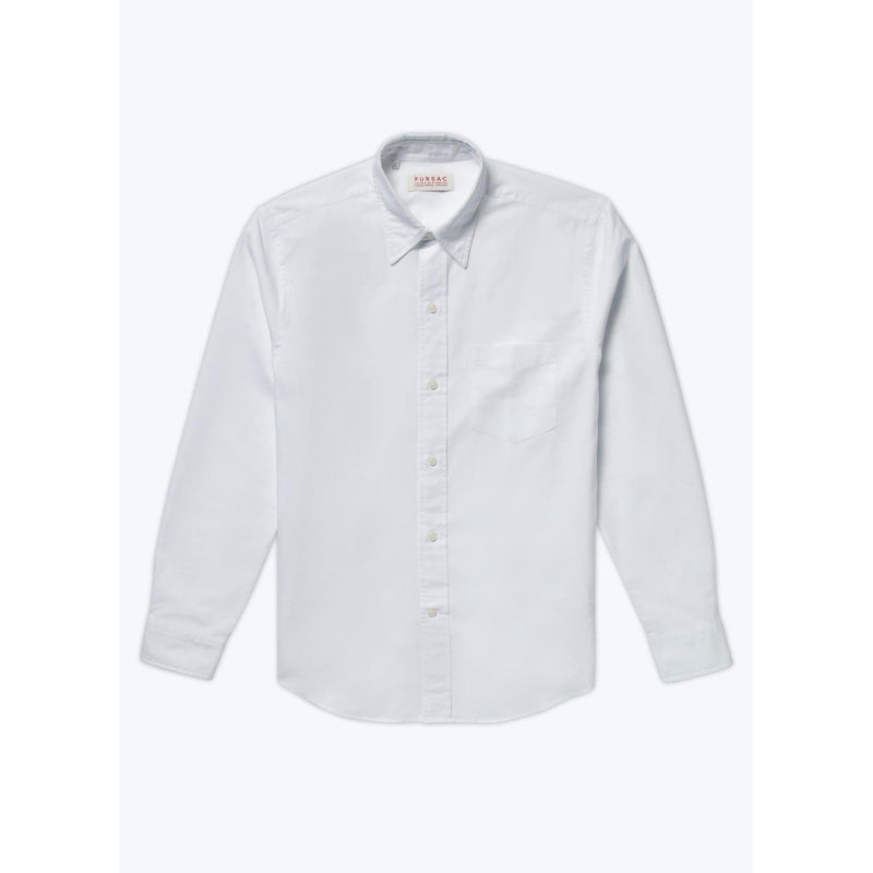 Chemise Blanche En Oxford De Coton - Blanc