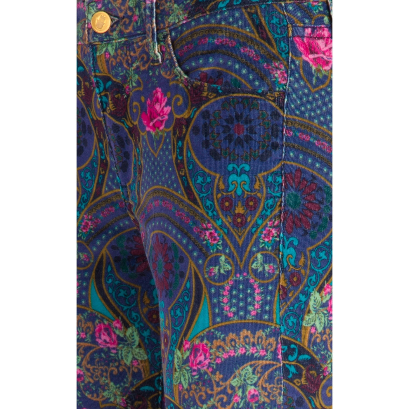 Pantalón Print Velvet Pan - Prin