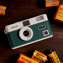 Cámara de película - ULTRA F9 - Verde y blanco - 1 película en color gratis - Kodak