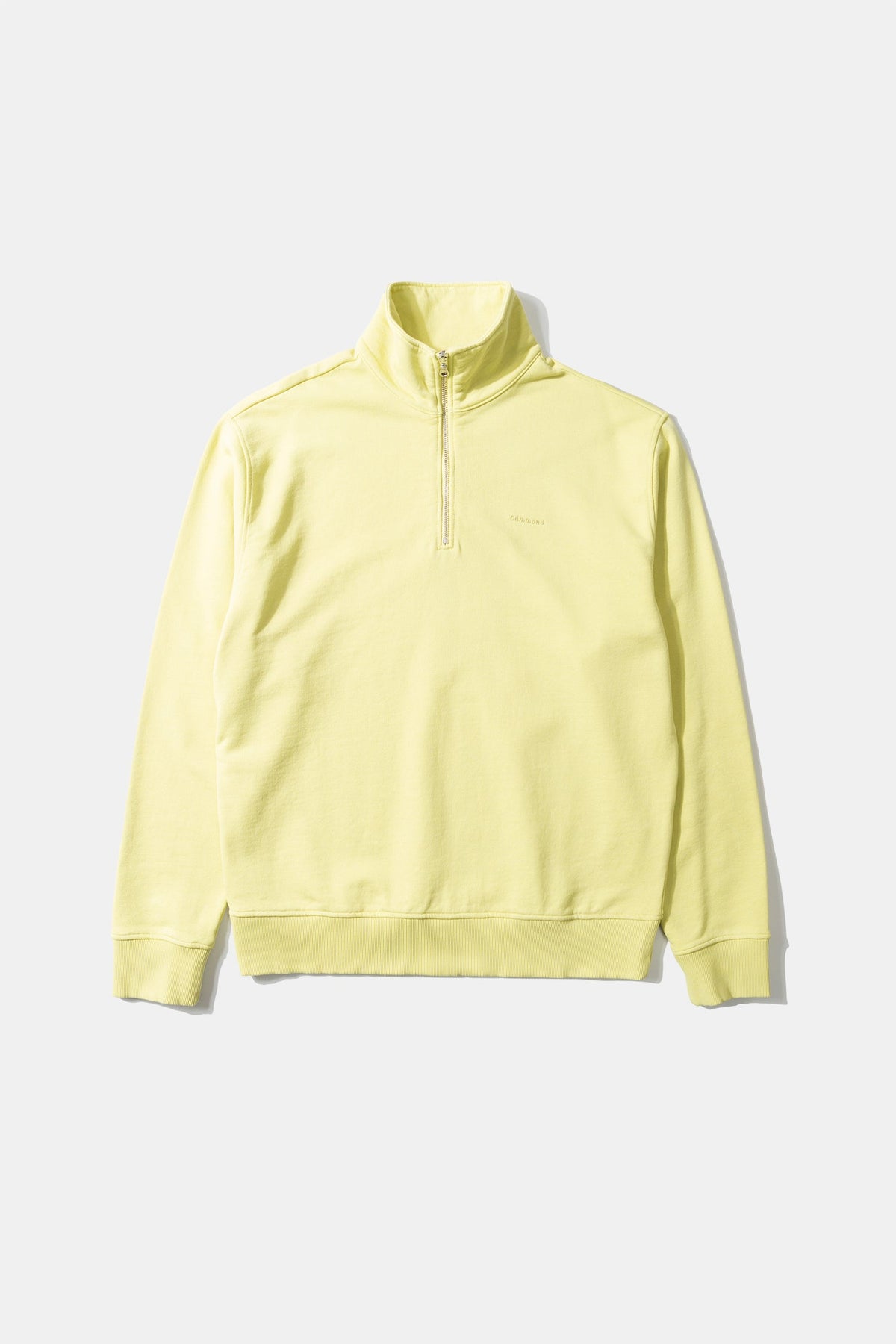 Pull Col Zippé Yellow