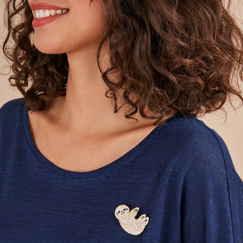 Halimatou T-Shirt - Indigo