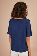 Halimatou T-Shirt - Indigo