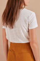 Tee Shirt Halise - Ecru
