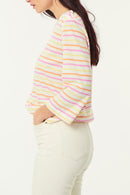 Hamza Sweat Shirt - Mango/Loukoum