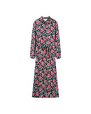 Robe Longue Hanae Noir