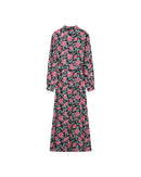 Robe Longue Hanae Noir