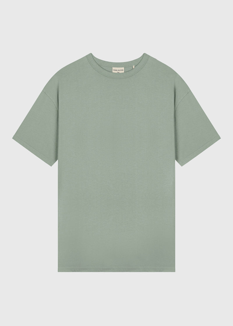 Camiseta extragrande premium - Verde salvia