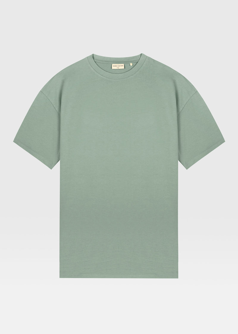 Camiseta extragrande premium - Verde salvia