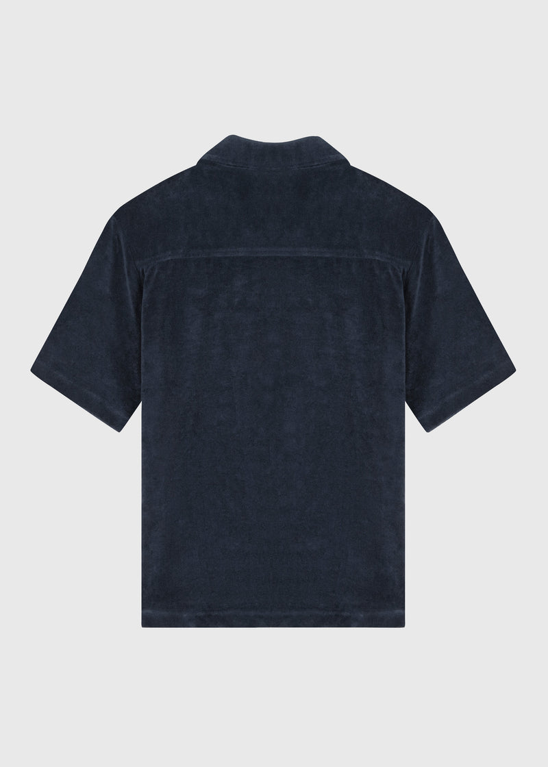 Camisa Terry - Azul Marino