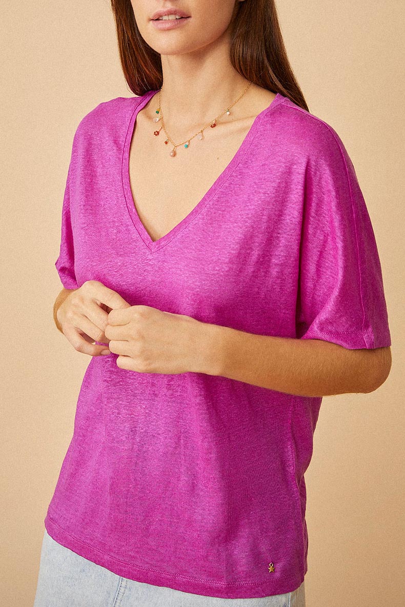 Tee Shirt Hanina - Dahlia