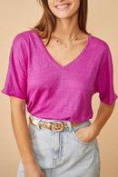 Tee Shirt Hanina - Dahlia