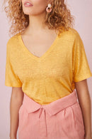 Camiseta Hanina - Azafrán