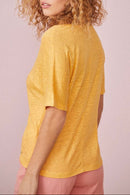 Camiseta Hanina - Azafrán