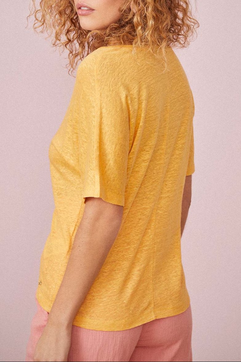 Camiseta Hanina - Azafrán