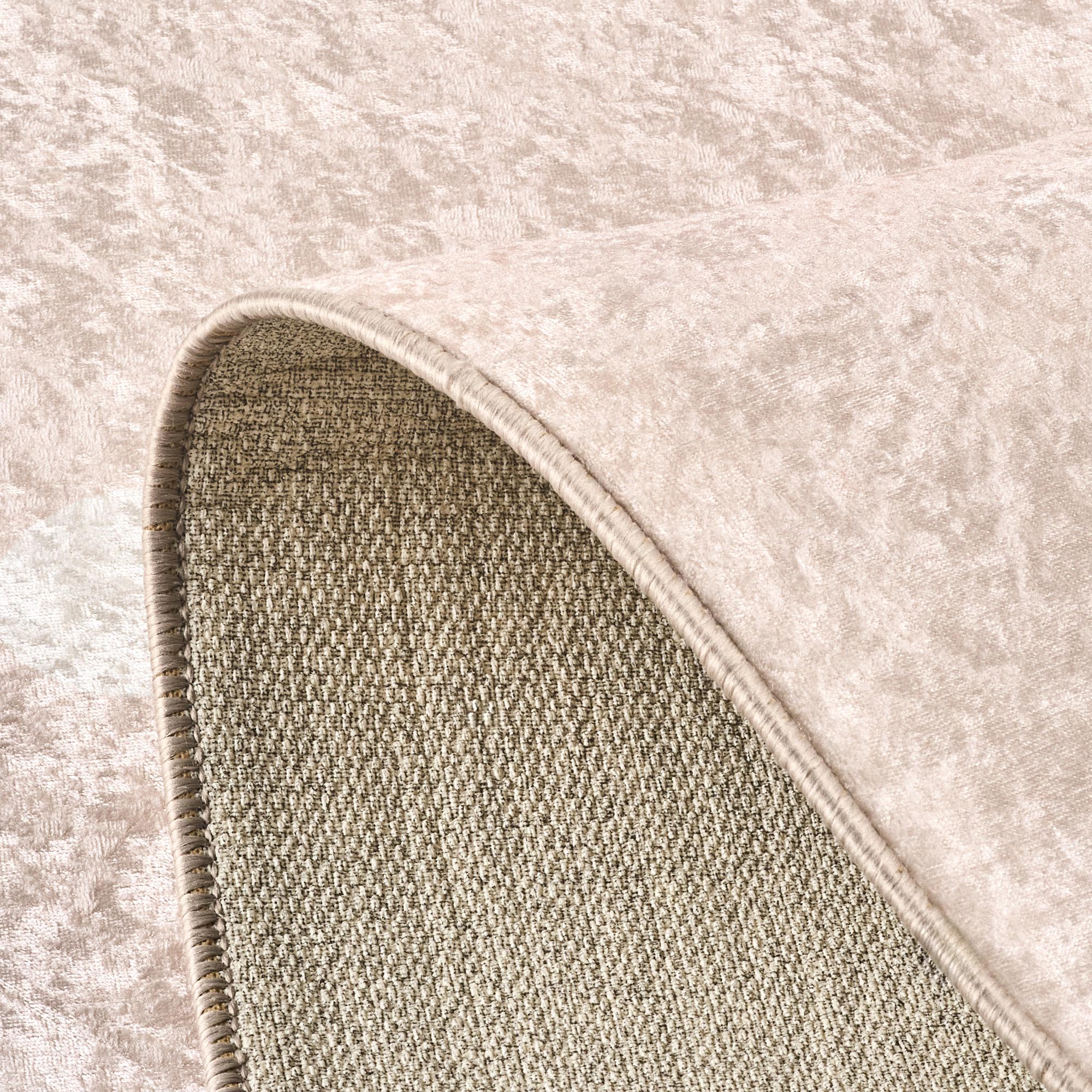 Happy - Tapis D'Intérieur - Polyester Imprimé - Beige
