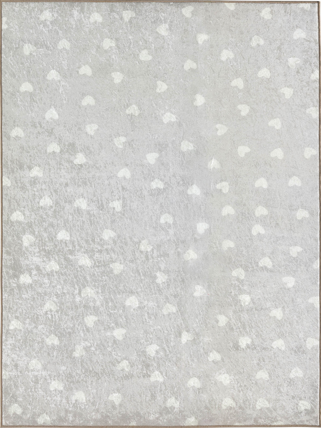 Happy - Tapis D'Intérieur - Polyester Imprimé - Beige