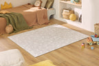 Happy - Tapis D'Intérieur - Polyester Imprimé - Beige