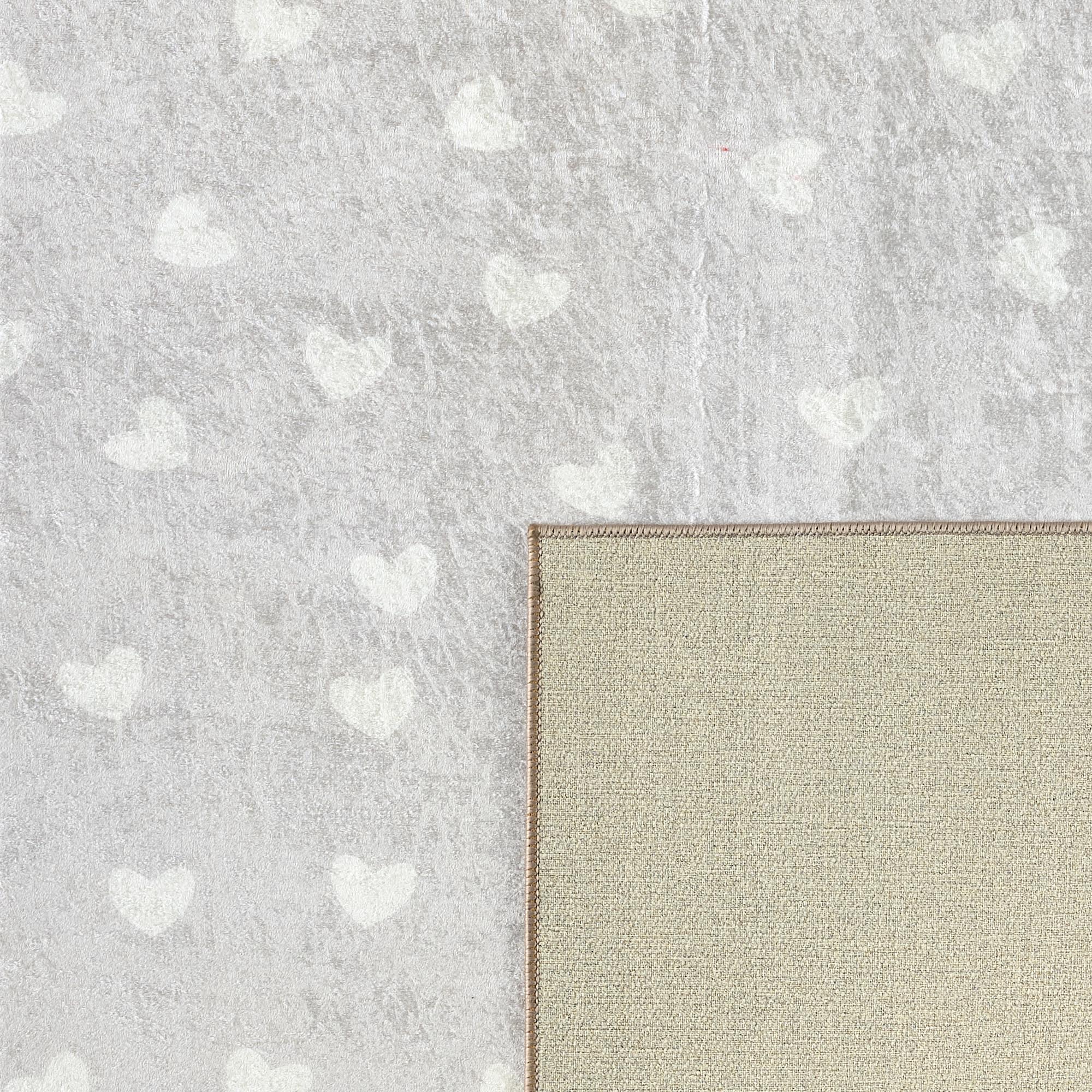 Happy - Tapis D'Intérieur - Polyester Imprimé - Beige